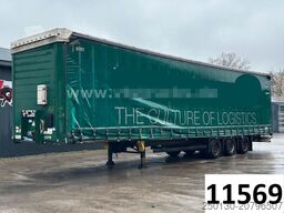 SCHMITZ CARGOBULL S01 SCS 24/L-13.62 Mega-Auflieger Pritsche+Plane