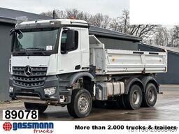 Mercedes-Benz Arocs 3351 AK 6x6, Grounder, Bordmatik