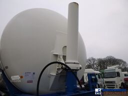 Feldbinder Powder tank alu 63 m3 (tipping)