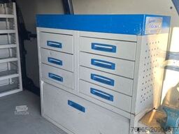 MERCEDES-BENZ Vito 114 LANG TEMPOMAT 2-SITZER WERKZEUGSCHRÄNKE