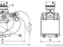  DMS SG18070 Grabgreifer Sortiergreifer / NEU