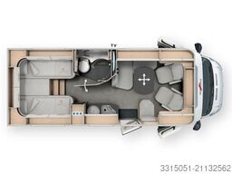 MALIBU T 430 KB LE comfort Solar+ACC+TV+LED+Wechselrich