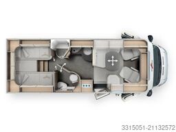 MALIBU Edition+ T 490 RB LE comfort Solar+ACC+Kamera+Ka