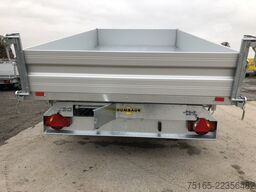 HUMBAUR HTK 3500.31 Rampen + Stützen Dreiseitenkipper