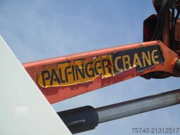 MAN TGL 8.180 + PALFINGER + GLASS TRUCK  + MANUAL