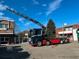MERCEDES-BENZ 3253 Pritsche + HIAB 302 Kran 8x2-4