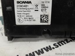 Scania Occ MCC3 airconditioningsbedieningspaneel Scania