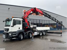 Man TGS 35.430 Euro 6 Fassi 135 Tonmeter laadkraan ...