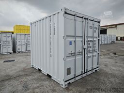 10 Fuß Seecontainer / one Way Lagercontainer / Anthrazit / Lichtgrau