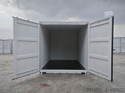 10 Fuß Seecontainer / one Way Lagercontainer / Anthrazit / Lichtgrau