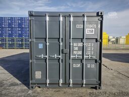 10 Fuß Seecontainer / one Way Lagercontainer / Anthrazit / Lichtgrau