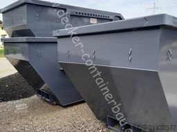 Decker Containerbau Absetzmulde 10 m³ Asymmetrisch offen