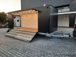 trailershop Mobiler isolierter Verkauf Infostand