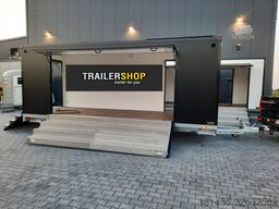 trailershop Mobiler isolierter Verkauf Infostand