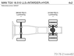 MAN TGX 18.510 LLS+INTARDER+HYDR.