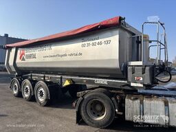Carnehl Semitrailer Tipper Alu-square sided body 24m³