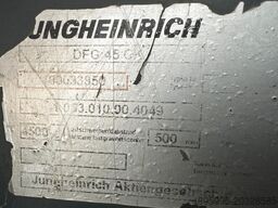 Jungheinrich DFG45/Positioner+sideshift/Air condition