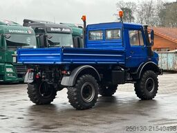 UNIMOG 427/21 4x4 Kipper 2 Zapfwellen & Hydraulik
