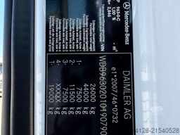 MERCEDES-BENZ Actros2540/6x2/Fahrschule/5-Sitze/TÜV/exBundeweh