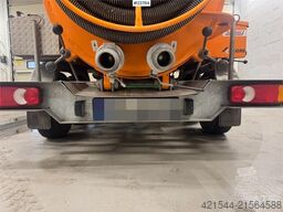  ROM 1600 vacuum tanker tip trailer with flushing u