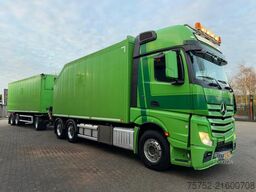 Mercedes-Benz Actros 2948 6X4 Knijpercombinatie Palfinger Eps...