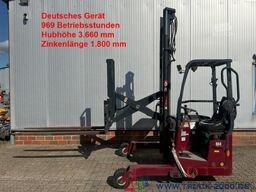 Moffett Mitnahmestapler M4 20.1 Duplex Mast 3.66 m 2.0t.