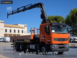 Renault Premium 430 Lander 6X4 211 EP-4 HIDUO Kran Cran...