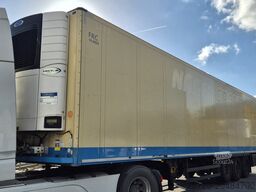 Schmitz SKO24 Carrier Vector 1550 reparierter Schaden Stütze links