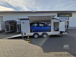 Debon Roadster 1000 enclosed Car Transport Trailer 3500kg 100km/h Pullman Soft Fahrwerk