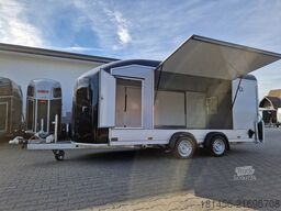 Debon Roadster 1000 enclosed Car Transport Trailer 3500kg 100km/h Pullman Soft Fahrwerk