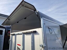 Debon Roadster 1000 enclosed Car Transport Trailer 3500kg 100km/h Pullman Soft Fahrwerk