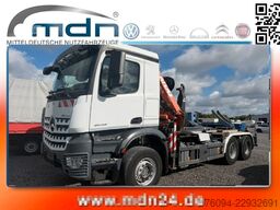 MERCEDES-BENZ Arocs 2642 6x4  KRAN Funk Abrollkipper