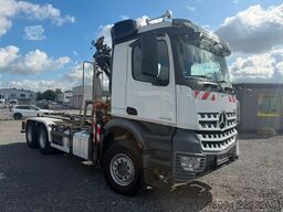MERCEDES-BENZ Arocs 2642 6x4  KRAN Funk Abrollkipper