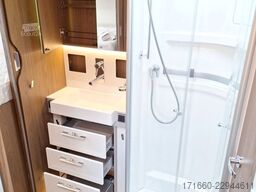HYMER/ERIBA B-Klasse ML I 880 Arktis,Autarkie,Hubstütz,Klim