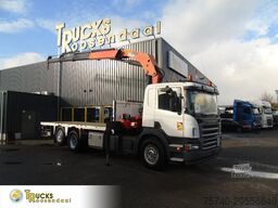 Scania P 420 + PALFINGER 32080 + STEERING + 6X2