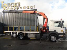 Scania P 420 + PALFINGER 32080 + STEERING + 6X2