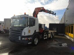 Scania P 420 + PALFINGER 32080 + STEERING + 6X2
