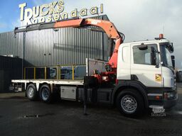 Scania P 420 + PALFINGER 32080 + STEERING + 6X2