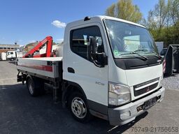 Fuso 3C13 Pritsche 2.85m Heckladekran 3xhydr. 1xmech.