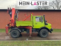 UNIMOG U 1650 PK 10500 Kran 15 m max. 3,9 t Seilwinde