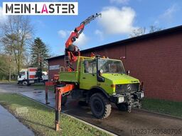UNIMOG U 1650 PK 10500 Kran 15 m max. 3,9 t Seilwinde
