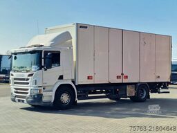 Scania P280 4x2 - Box with sidedoors - Loadlift - Full...