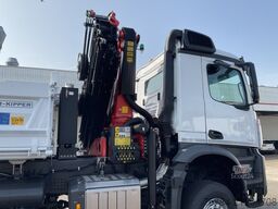 MERCEDES-BENZ AROCS 3351 AK 6X6  3-S-KIPPER BORDMATIK,  PALFINGERKRAN, NEU, MIETKAUF MGL