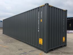 40 Fuß High Cube Seecontainer-Anthrazit / one Way / 12Meter Lagercontainer
