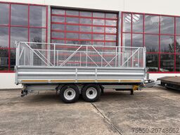 Möslein TTD 11 Breite Reifen 5,70 lang Kipper Tieflader, Breite Reifen, 5,70 m lang-- Neufahrzeug --