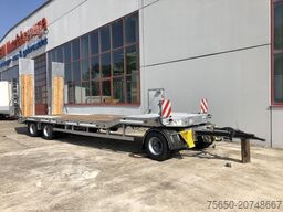 Möslein T 3-6,60 VB  3 Achs Tieflader- Anhänger, Luftgefedert, Verbreiterung