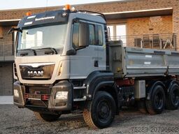 MAN TGS 26.480 6x4 6x6 Meiller Kipper Bordma Hydrodr