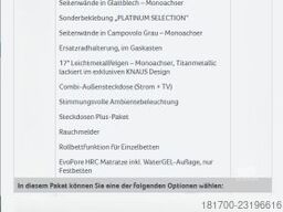 Knaus Sport 460 EU *1700kg*PLATINUM-Paket*Dusche*