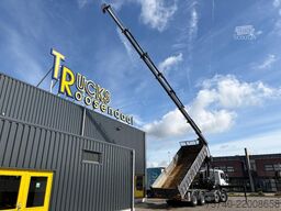 MAN TGA + HIAB 322 E-7 HIPRO + TIPPER + 8X4 + REMOTE