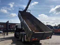 MAN TGA + HIAB 322 E-7 HIPRO + TIPPER + 8X4 + REMOTE
